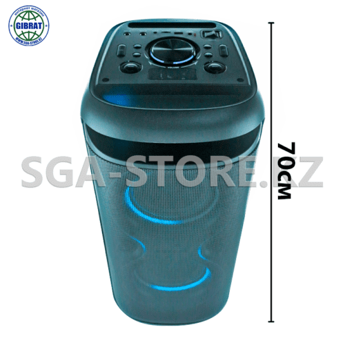 Музыкальная портативная bluetooth колонка с караоке, микрофон в комплекте DR 6616.