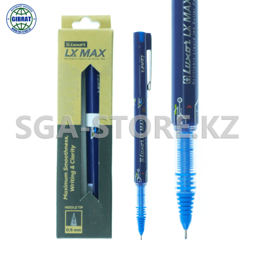 Ручка luxor LX MAX , синий, 0,5мм. 11082.