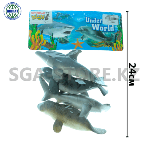 Фигурки морских животных 555-9