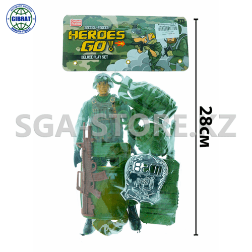 Военный набор Real Heroes 88994.