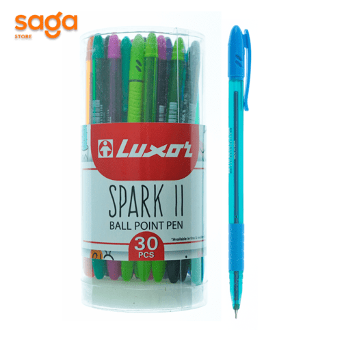 Ручка шариковая Luxor Spark2, синий, 0,5мм. 31070