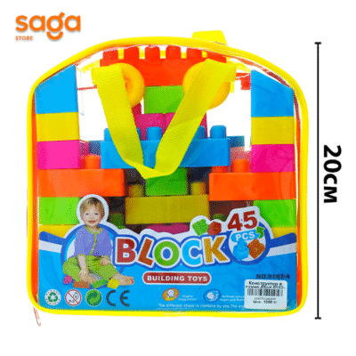 Конструктор в сумке 45 деталей 0102-8.