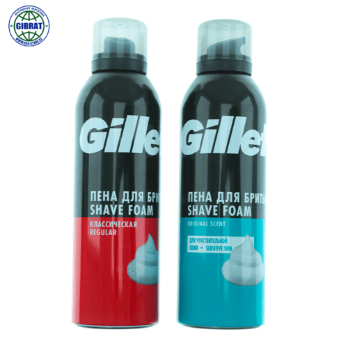 Пена Gillette для бритья 200мл.