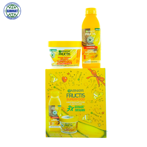 Шампунь+маска Garnier Fructis bom в наборе.