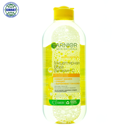 Мицеллярная вода Garnier витамином С 400мл.