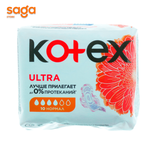 Прокладки дневные Kotex, в упаковке-10шт.