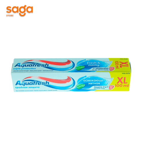 Паста зубная Aquafresh Максимальная защита 100мл.