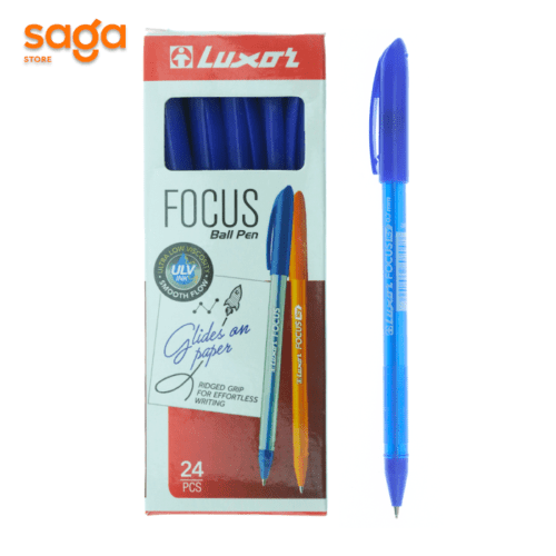 Ручка шариковая Luxor Focus, синий, 0,7мм. 16402.