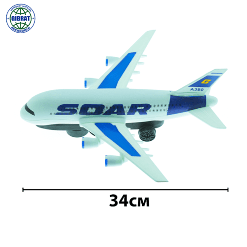 Самолет музыкальный А380.