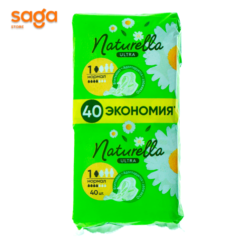 Прокладки NATURELLA Ultra, нормал, в упаковке-40шт.