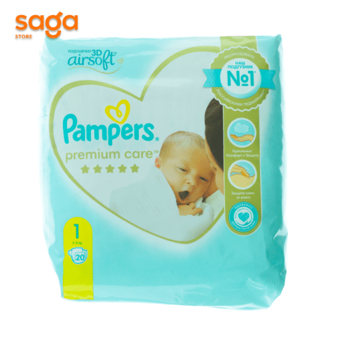 Подгузники Pampers Premium Care /1/2