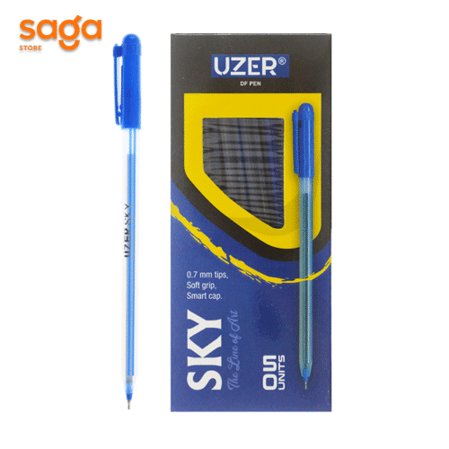 Ручка шариковая  UZER SKY, синий, 0,7мм.