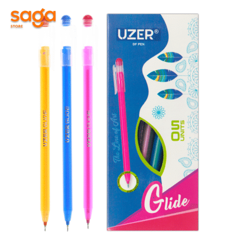 Ручка шариковая  UZER Glide, синий, 0,7мм.