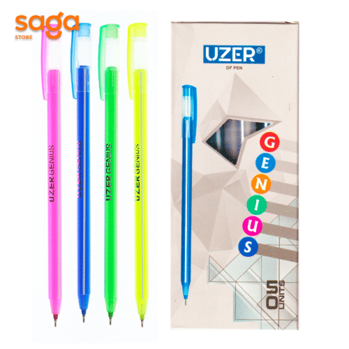 Ручка шариковая  UZER Genius, синий, 0,7мм.