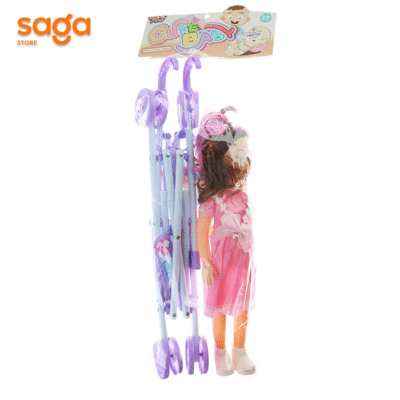 Кукла с коляской 763056.